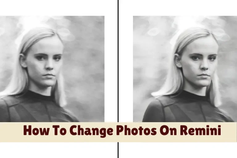 How To Change Photos On Remini After New Update