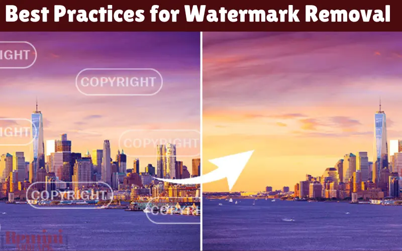 Best Practices for Watermark Removal