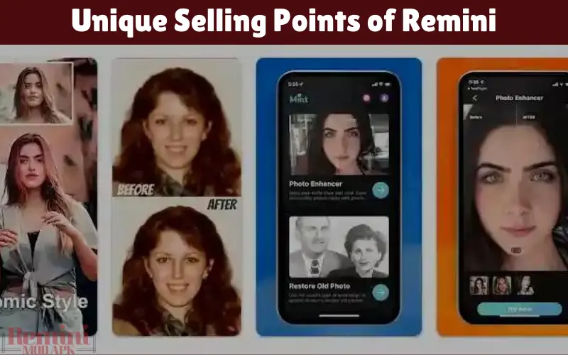 Unique Selling Points of Remini